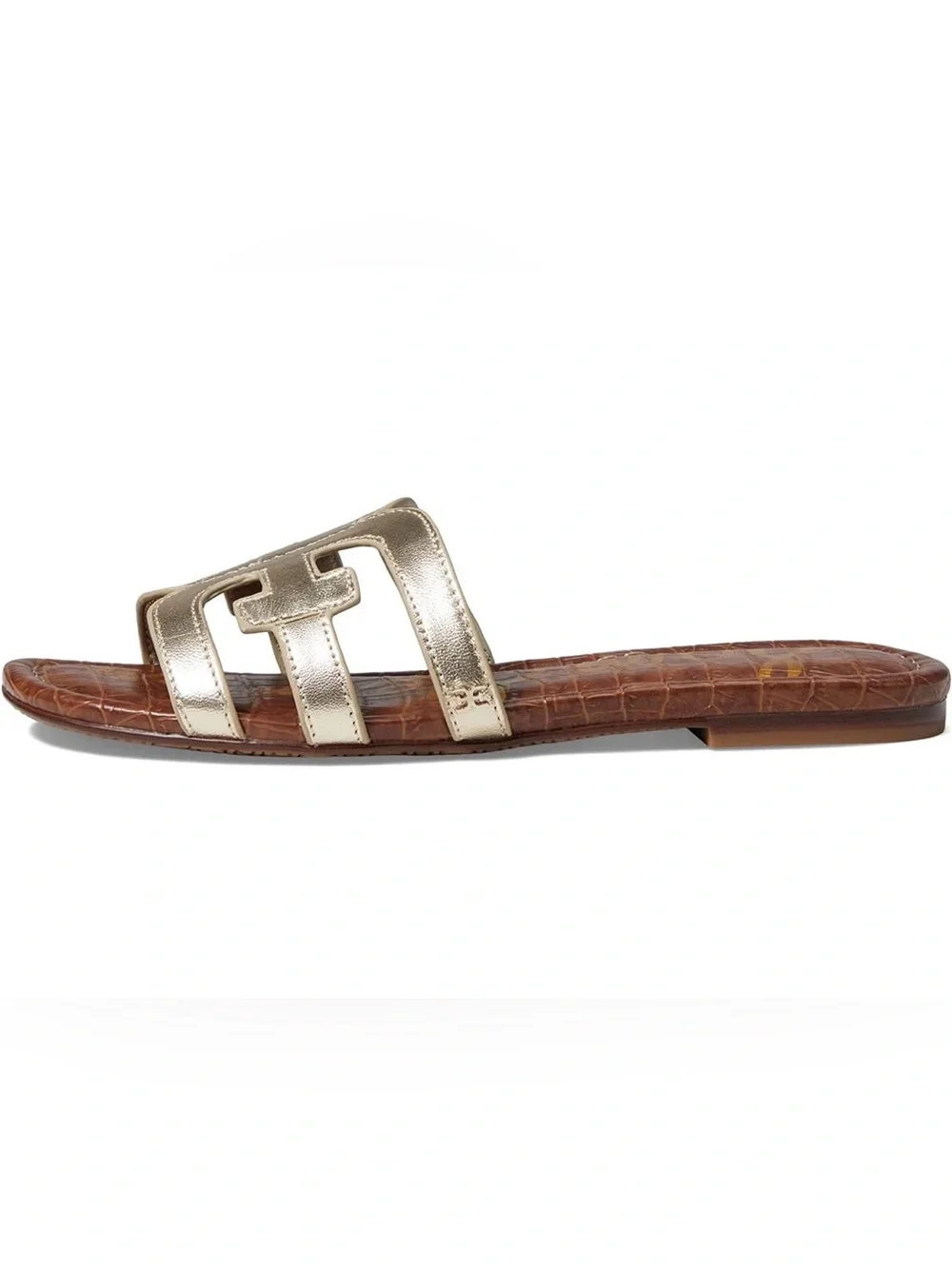 Sam Edelman Kids Metallic Gold Slide Sandals